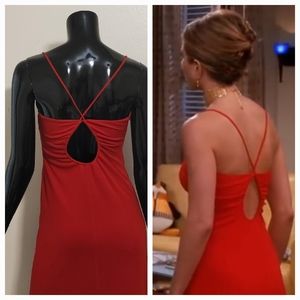 ASO Rachel Green/Jennifer Aniston "Friends" Y2K Laundry By Shelly Segal Dress
